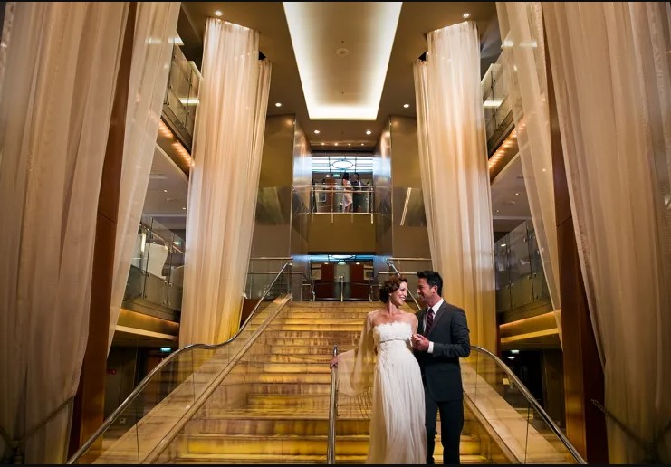 Cruise Wedding Photo